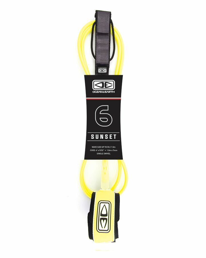 6'0 leash "sunset" 00369
