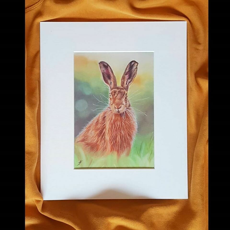 Spring Hare Limited Edition Print Spring Hare Limited Edition Print