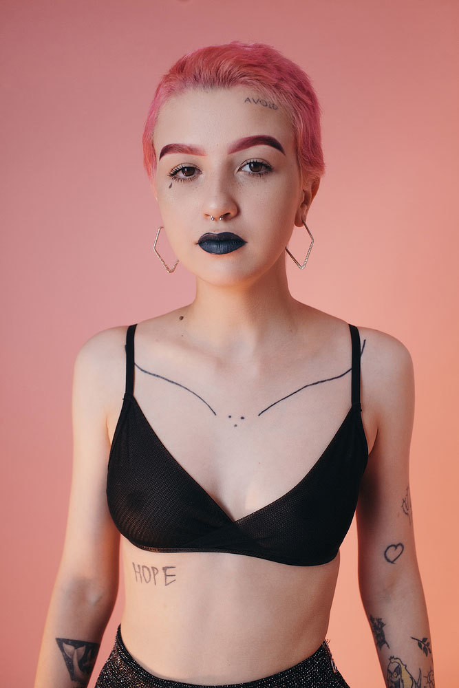 Лиф "Compromise black" MS2502
