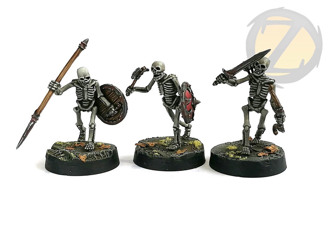 UD1a – Skeletons I (3) – Otherworld Miniatures