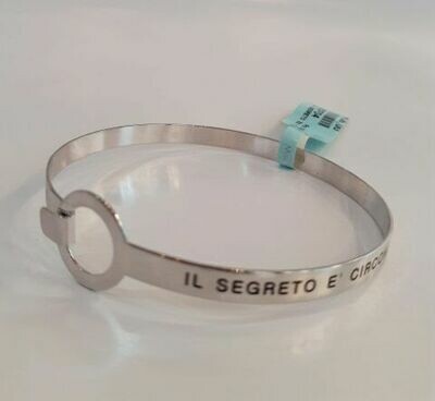 Bracciale rigido LE FRASI DELLA VITA Bracciale rigido LE FRASI DELLA VITA