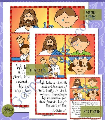 Scripture Poster: Articles of Faith 04