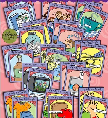 My Body is a Temple: Healthy Mind & Body match game