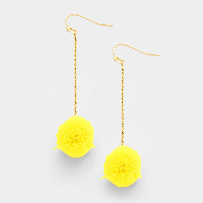 Nantasket Pom Poms - Yellow WT-343010