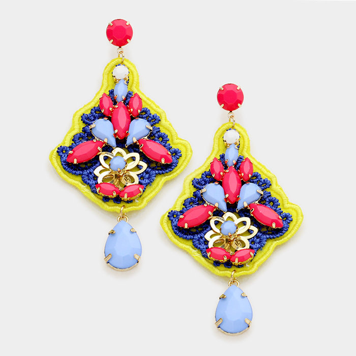 Gypsy Yellow - Earrings WT-344383