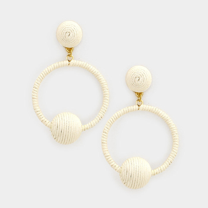 Early Dawn Earrings - Ivory WT-349994