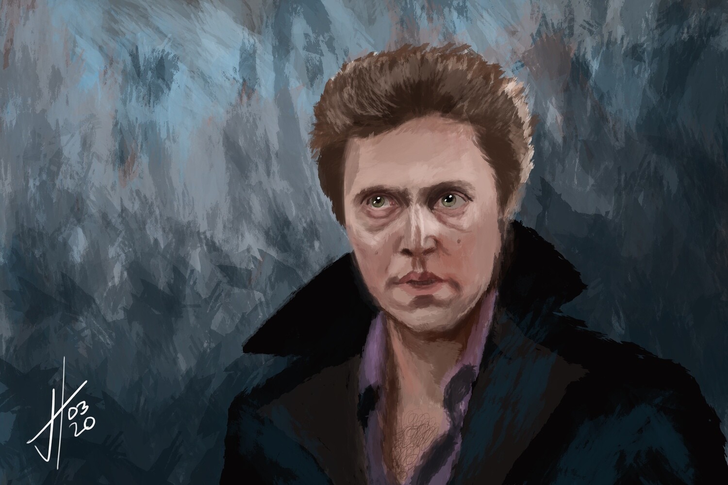 The Dead Zone Christopher Walken Art Print The Dead Zone Christopher Walken Art Print