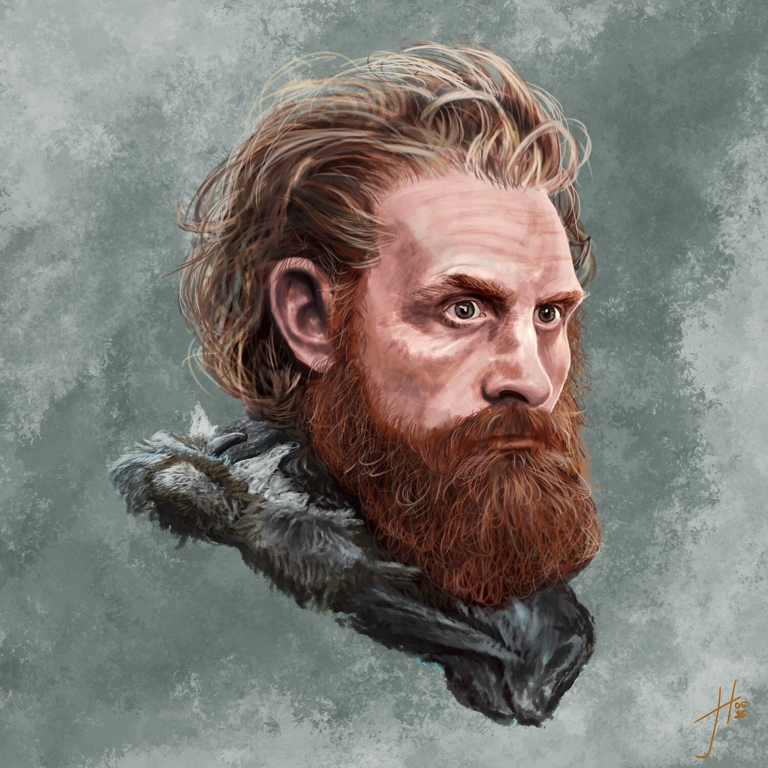 Game of Thrones Beric Dondarrion Art Print Game of Thrones Beric Dondarrion Art Print