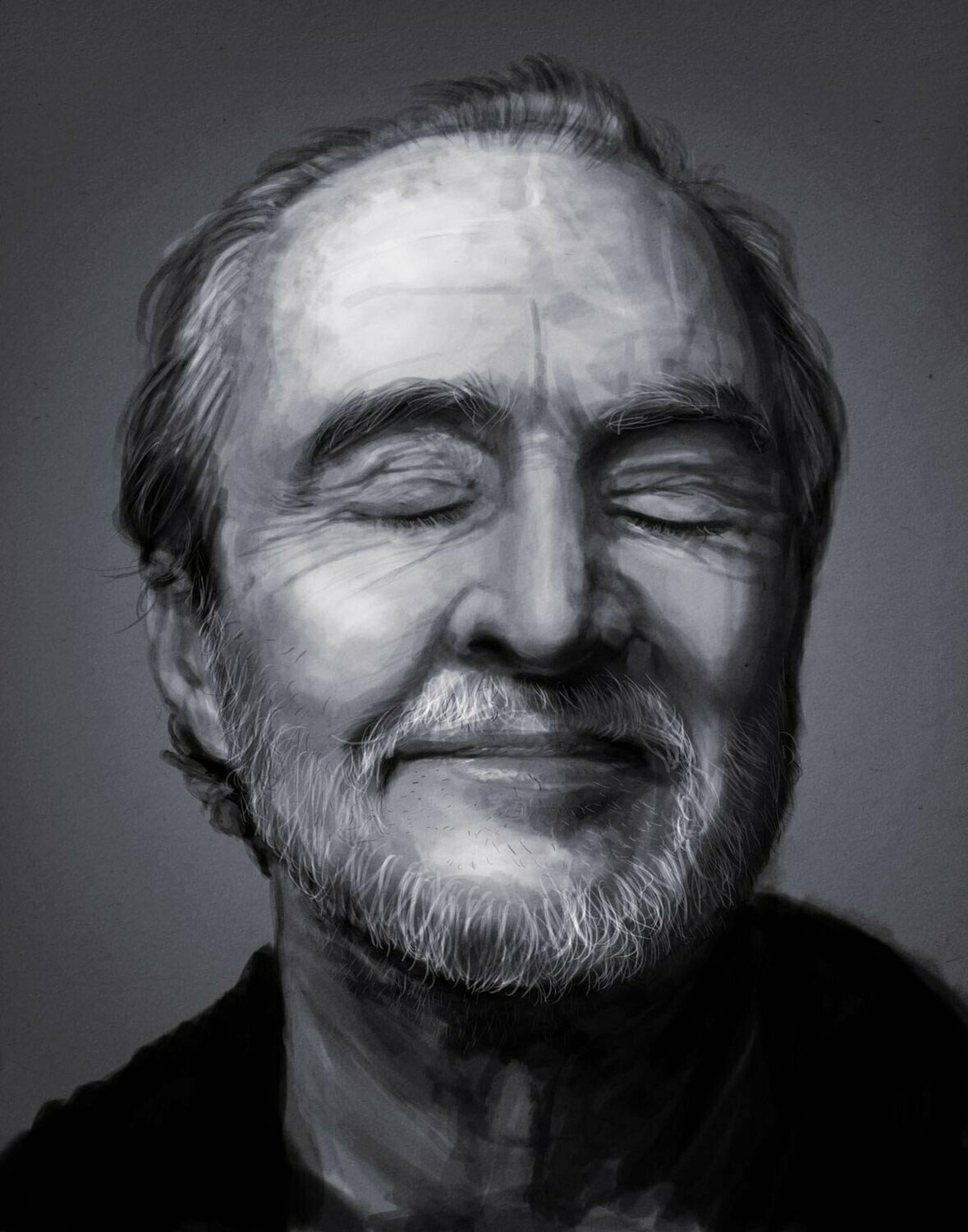 Wes Craven Art Print Wes Craven Art Print