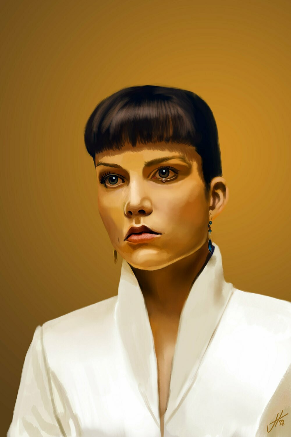 Blade Runner 2049 Luv Art Print Blade Runner 2049 Luv Art Print
