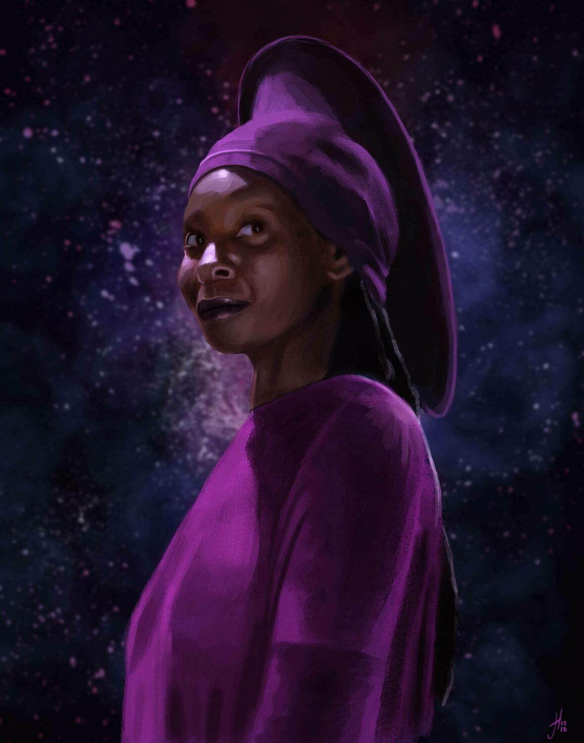 Star Trek Guinan Print Star Trek Guinan Print