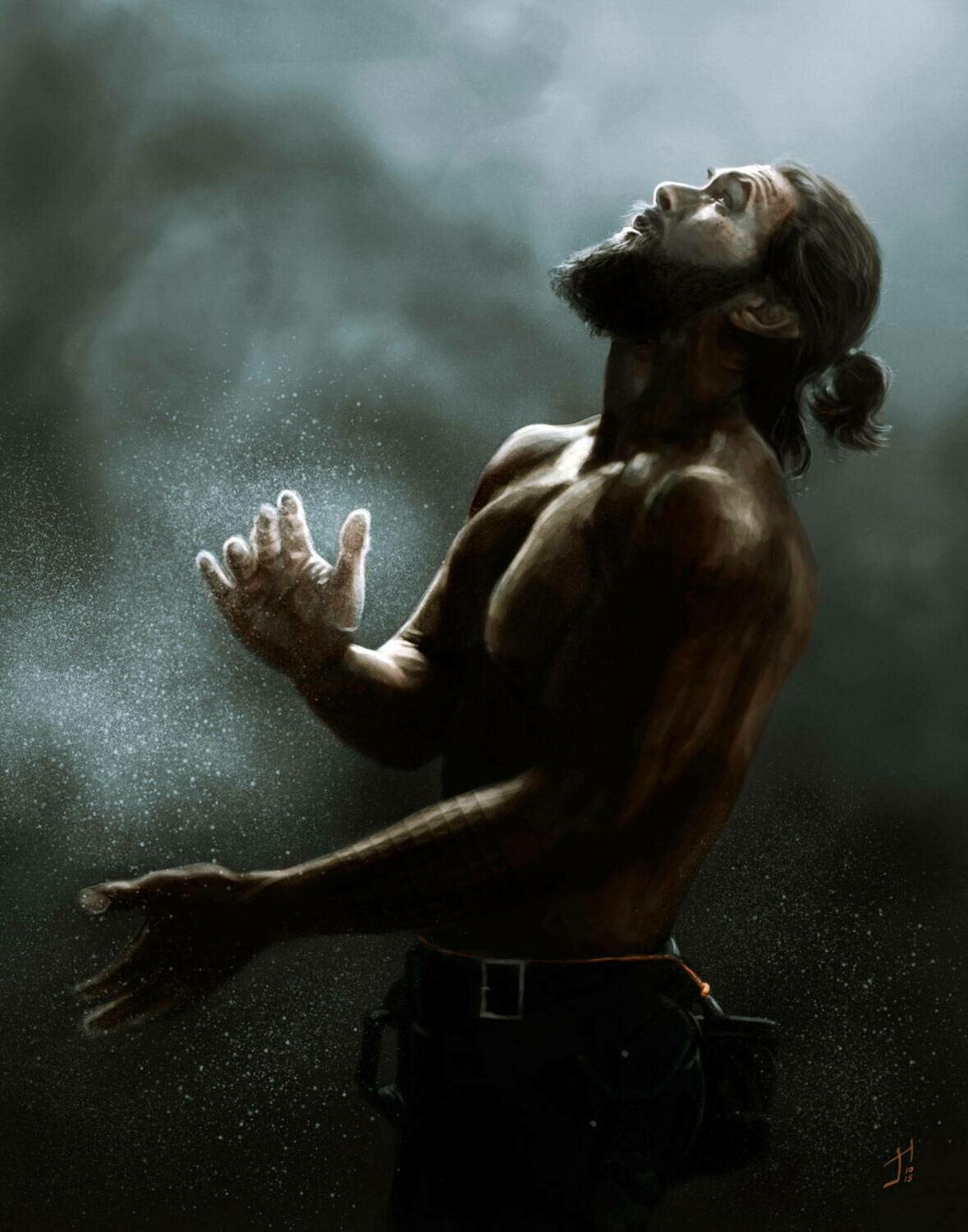 Jason Momoa Art Print Jason Momoa Art Print