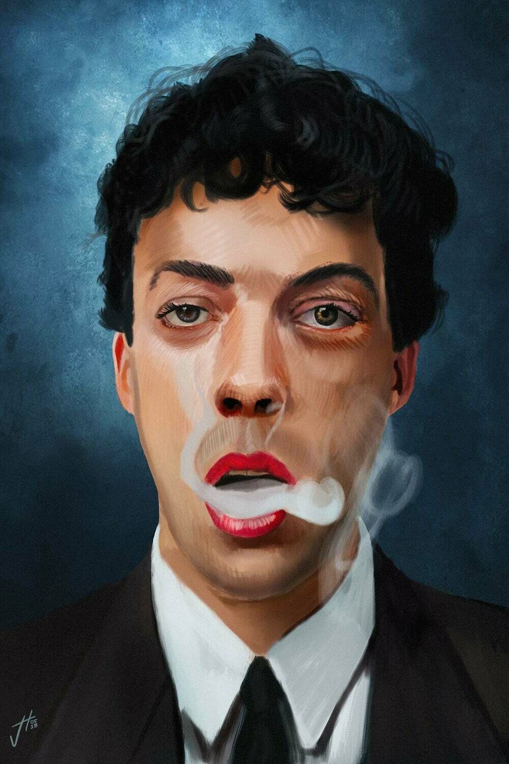 Tim Curry Art Print Tim Curry Art Print