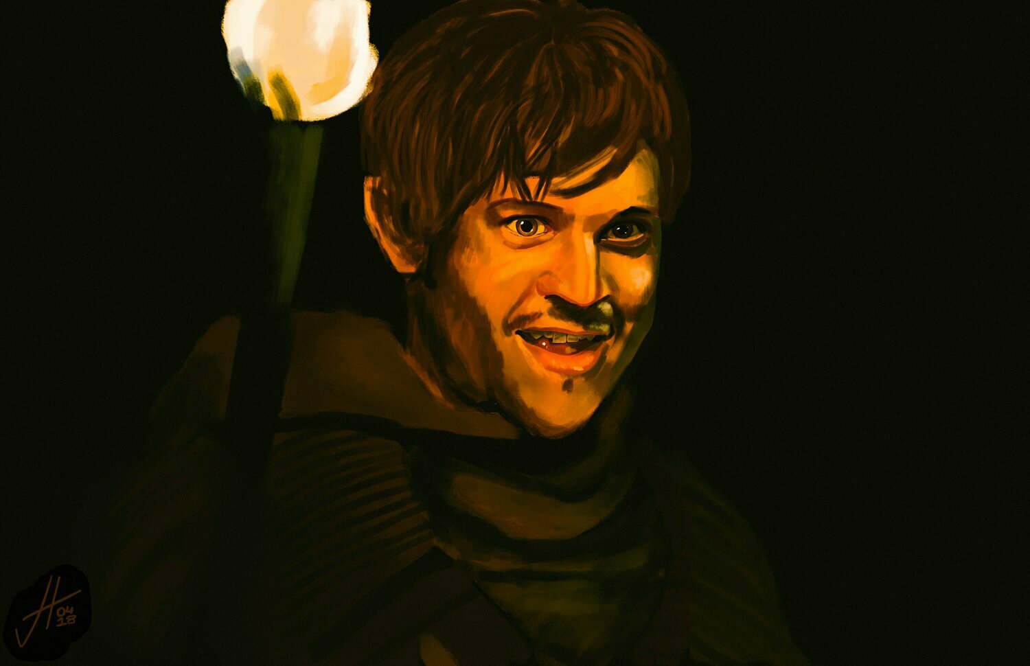 Game of Thrones Ramsay Bolton Art Print Game of Thrones Ramsay Bolton Art Print