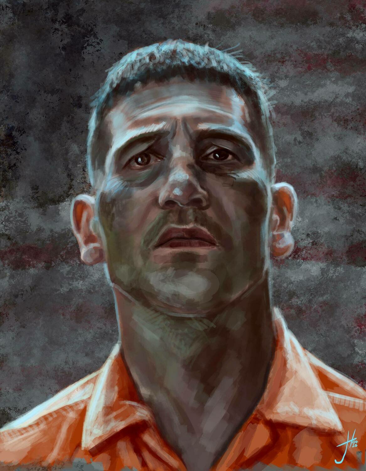 Frank Castle The Punisher Art Print Frank Castle The Punisher Art Print