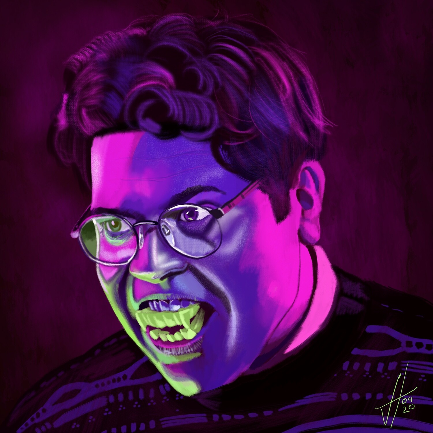 What We Do In the Shadows Guillermo Art Print What We Do In the Shadows Guillermo Art Print
