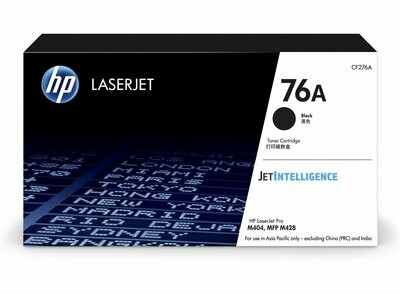 HP 76A Black Original LaserJet Toner Cartridge