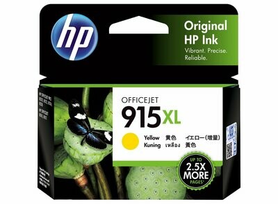 HP 915XL High Yield Yellow Original Ink Cartridge