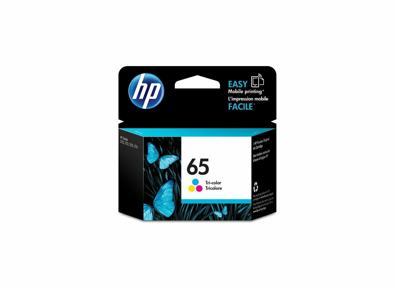 HP 65 Tri-color Original Ink Cartridge