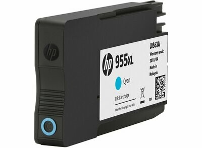 HP 955XL High Yield Cyan Original Ink Cartridge