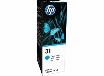HP 31 70-ml Cyan Original Ink Bottle