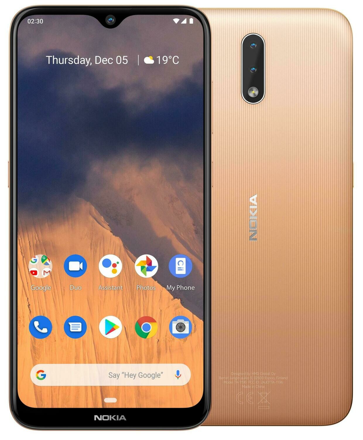 Nokia 2.3 with Android One (Sand)