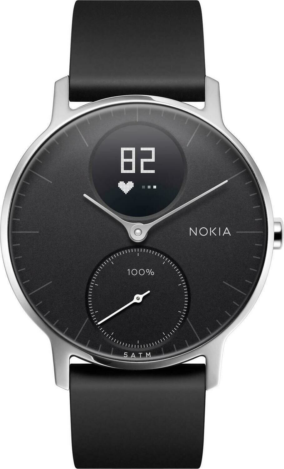 Withings / Nokia Steel HR 36MM Smart Watch (Black)