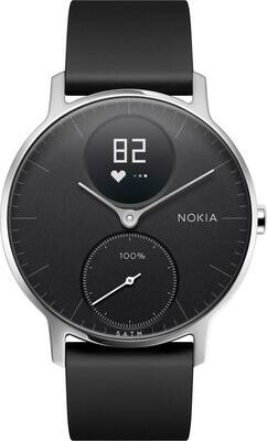Withings / Nokia Steel HR 36MM Smart Watch (Black)