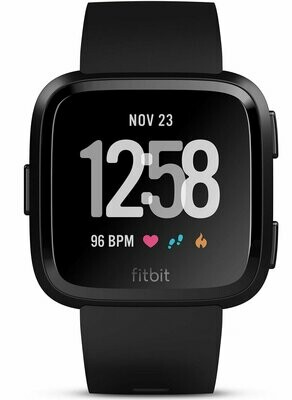 Fitbit Versa Smart Fitness Watch (Black)