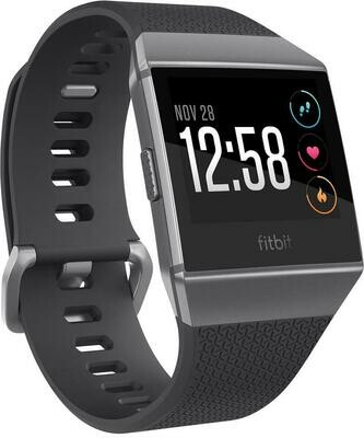 Fitbit Ionic Smart Fitness Watch (Charcoal/Smoke Grey)