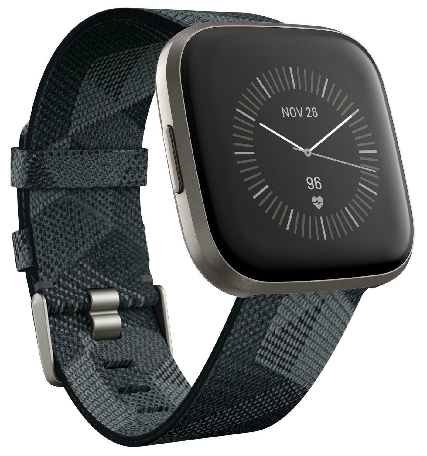 Fitbit Versa 2 Smart Fitness Watch Special Edition (Smoke Woven)