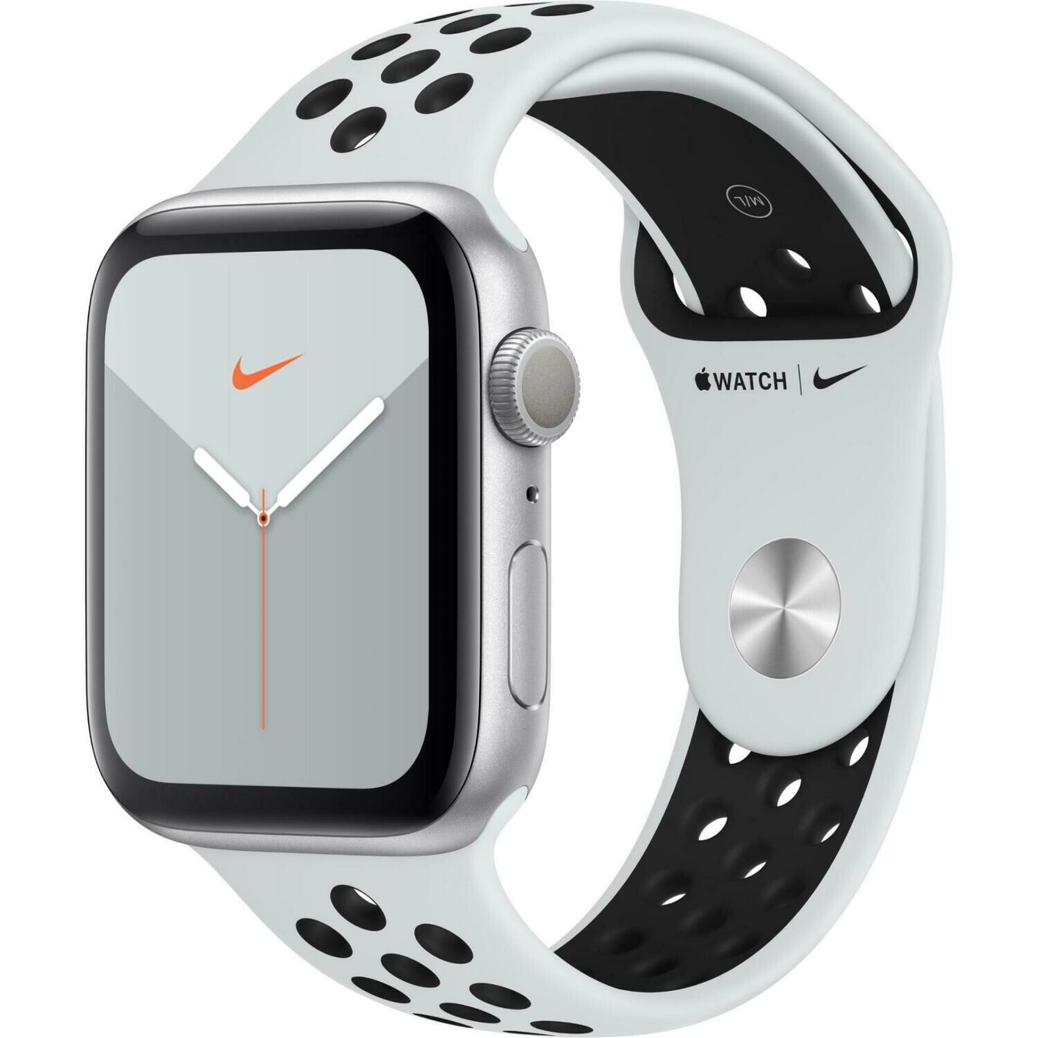 Apple Watch Nike Series 5 44MM Silver Aluminium Case GPS