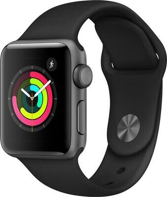Apple Watch Series 3 38MM Space Grey Aluminium Case GPS