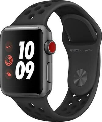 Apple Watch Series 3 Nike+ 38MM Space Grey Aluminium Case GPS + Cellular