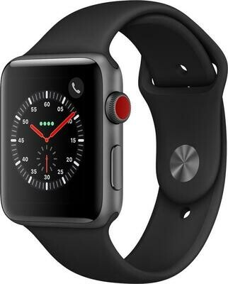 Apple Watch Series 3 42MM Space Grey Aluminium Case GPS + Cellular