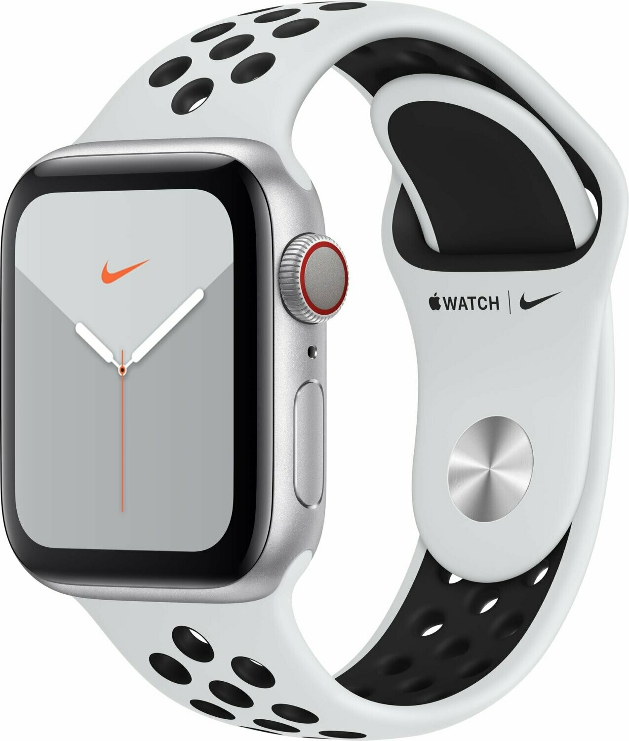 Apple Watch Nike Series 5 40MM Silver Aluminium Case GPS + Cellular