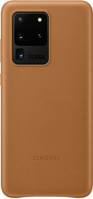 Samsung Leather Case for Galaxy S20 Ultra (Brown)