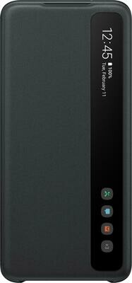 Samsung Smart Clear View Cover for Galaxy S20 (Black)