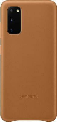 Samsung Leather Case for Galaxy S20 (Brown)
