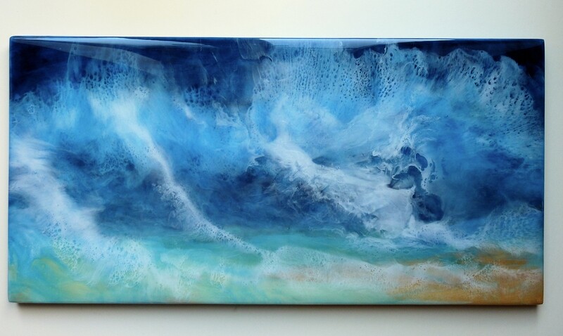 Perfect Storm (original) 30.5 x 61 cm Perfect Storm (original) 30.5 x 61 cm