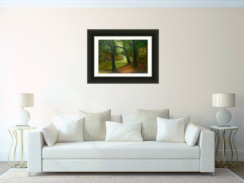 Peace in the valley 40.5 x 61 cm Peace in the valley 40.5 x 61 cm