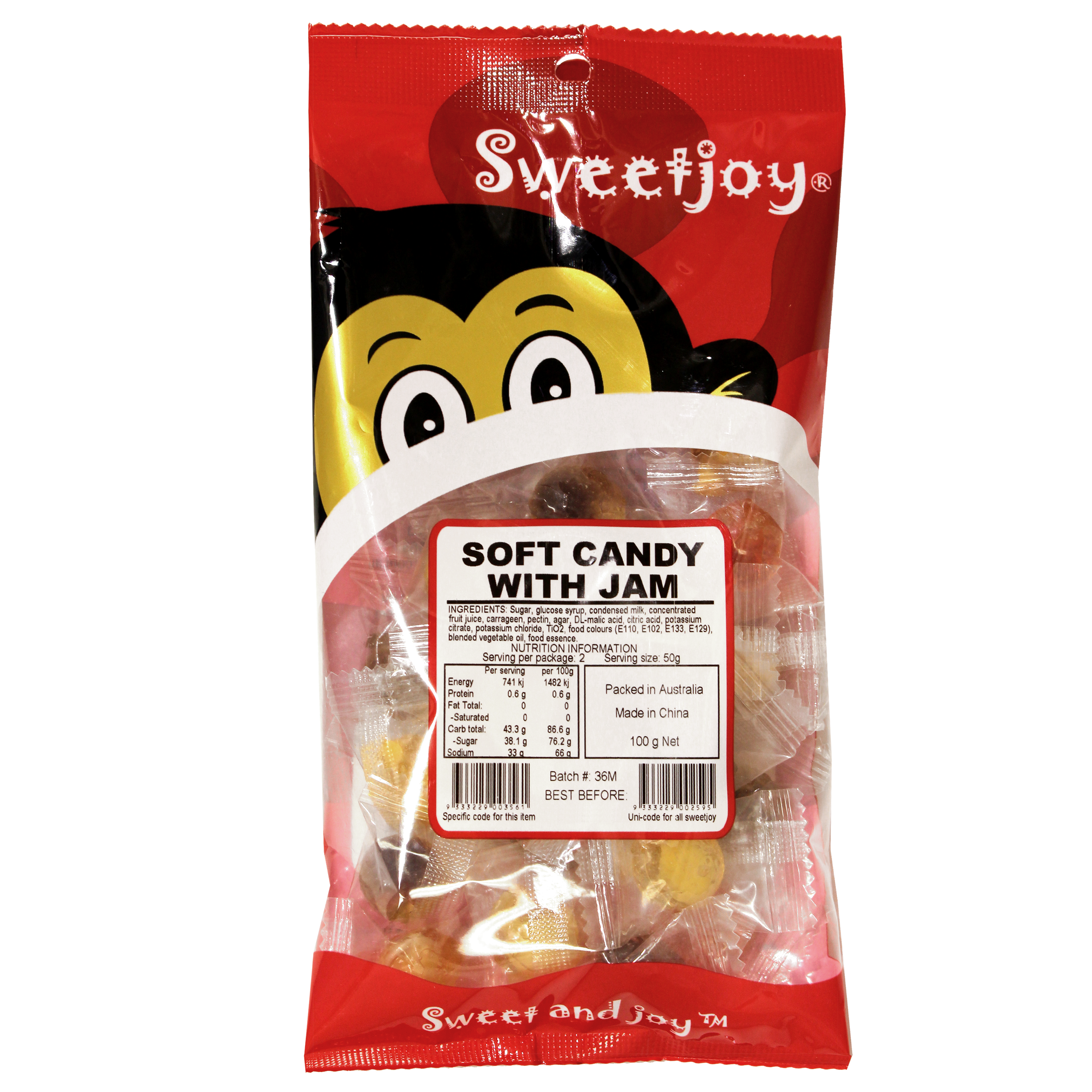 Soft Candy With Jam 100g