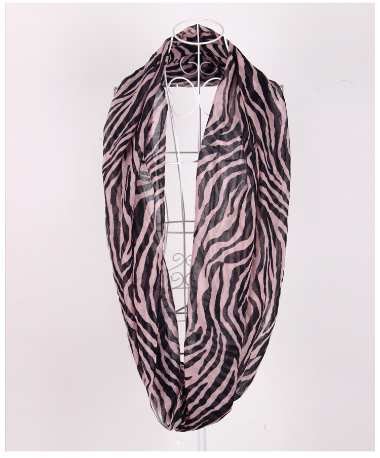 Zebra waves infinity scarf
