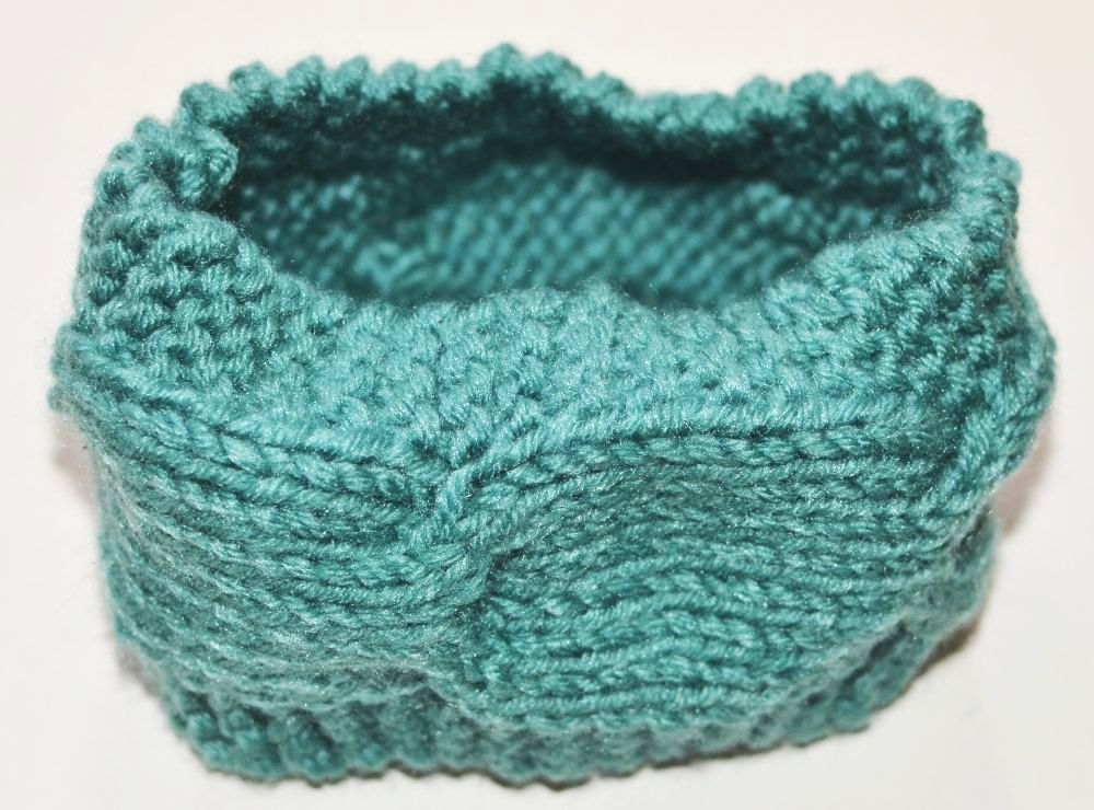 Loop crochet headband