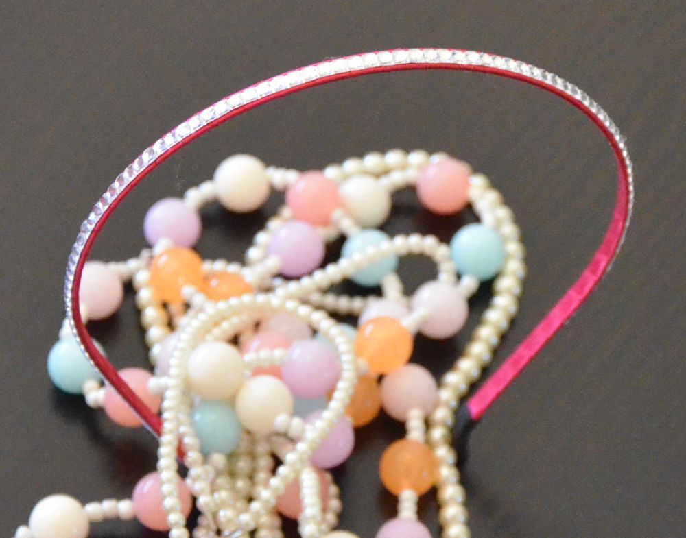 Pretty bling-bling headband