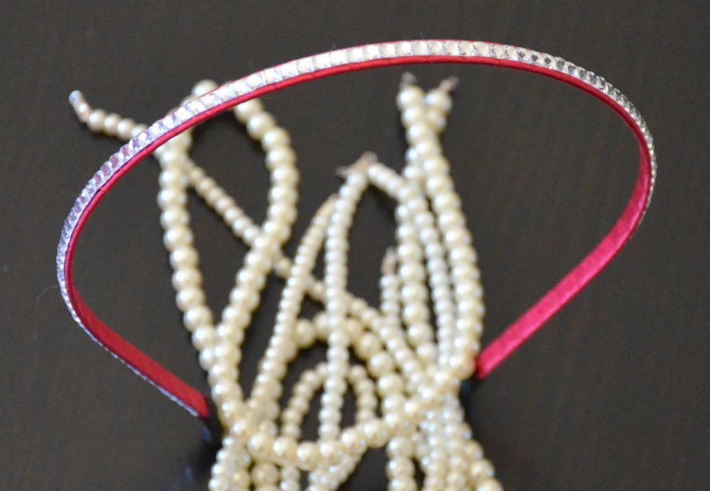Pretty bling-bling headband