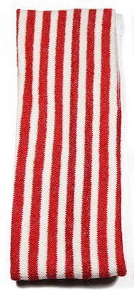 Knitted-wool striped stretch headband 00615