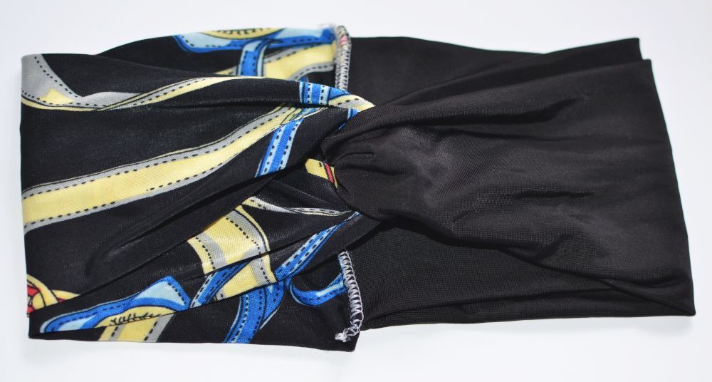 Mixed colour turban headband 00671