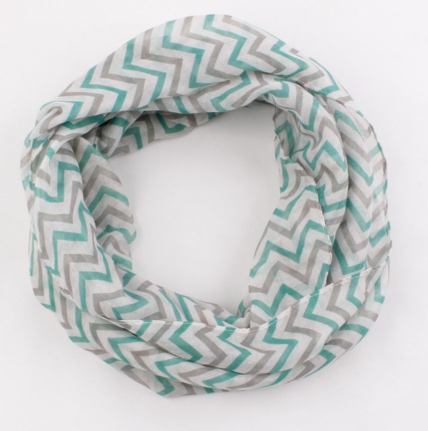 Beautiful waves infinity scarf 00815