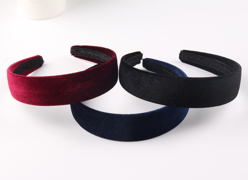 3cm Velvet headband